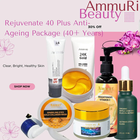 Ammuri Skincare Rejuvenate 40 Plus Anti-Aging Skincare Package-0